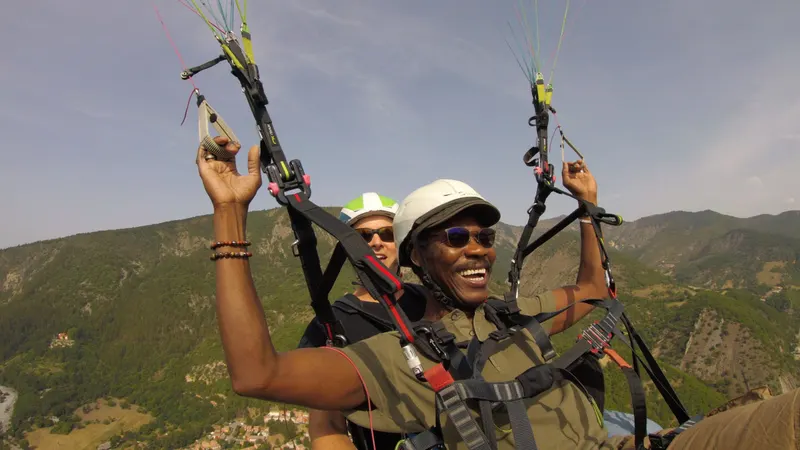 Aventure en parapente