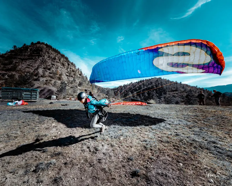 Instruction de parapente