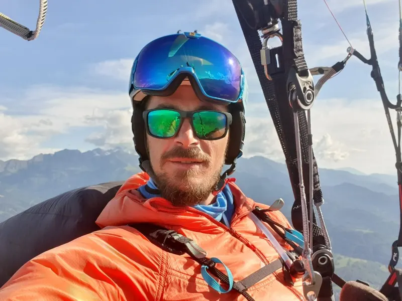 Martin, moniteur de parapente à Digne-les-Bains